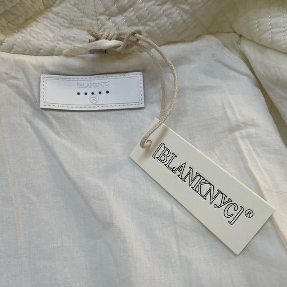 NWT BLANK NYC Women’s Pure Bliss Embroidered Open Front Jacket Size XS - Picture 7 of 10